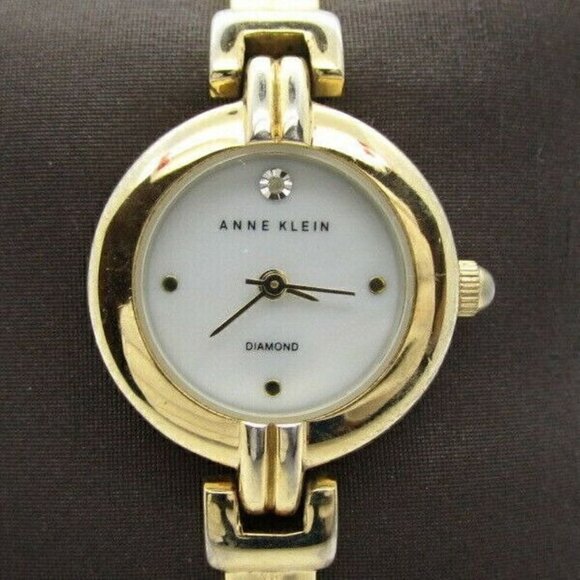Women's Anne Klein Diamond Analog 25mm Dial Watch (D498) - Picture 1 of 11